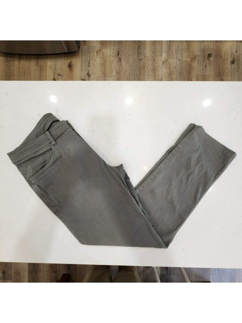 Lululemon ABC Pant Classic Gray Mens 34x31 Everyday Performance Warpstreme